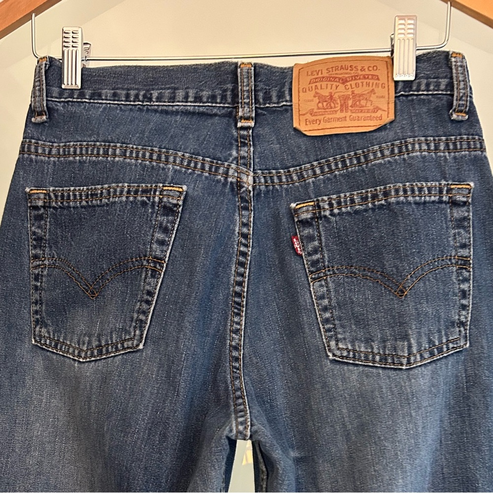 Vintage 516 Levi’s Classic Blue Denim Jeans - size 7 - made in Canada - Picture 2 of 9